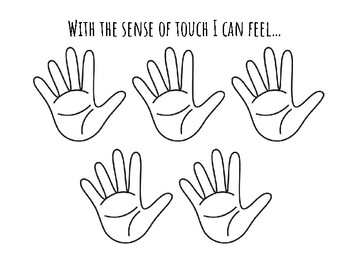Preview of Sense of Touch Worksheet