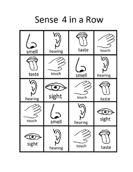 Preview of Senses 4 in Row Lab (Free for a Limited Time)