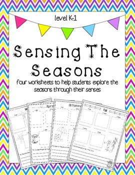 Preview of Sensing The Seasons: exploring the seasons through the five senses