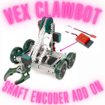 Preview of Sensors on Vex Clawbot 2: Optical Shaft Encoder add on