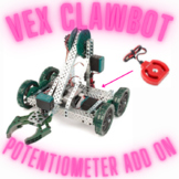 Sensors on Vex Clawbot 4: Potentiometer add on