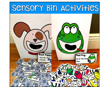 Preview of Sensory Bin Activities Bundle
