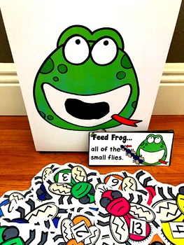 Sensory Bin Activities: Feed Frog Activities by File Folder Heaven