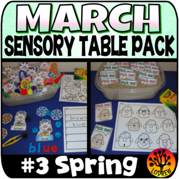 Sensory Bin Activities March Hands On Spring Sensory Table Recording Sheets