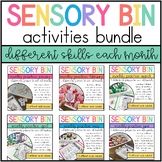 Sensory Bin Bundle For All Year-Kindergarten