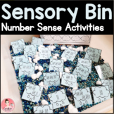 Sensory Bin Number Sense Activities (English and French)