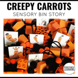 Creepy Carrots Activities and Sensory Bin Center
