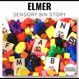 Elmer the Elephant Activities and Sensory Bin Center
