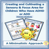 Sensory Bin and Self Regulation Strategies | ADHD Student 