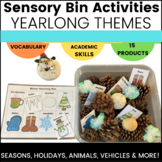 Sensory Bins Activities & Centers Bundle For Preschool Spe