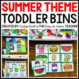 Summer Toddler Sensory Bin Activities | Homeschool Prescho