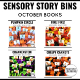 Halloween Sensory Bins October Books | Special Ed Autism