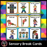 Sensory Break and Movement Cards