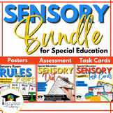 Sensory Bundle - Special Education [Assessment & Task Cards]