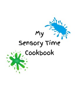 Preview of Sensory Cookbook