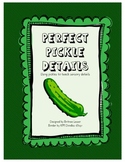 Sensory Details with Pickles - Descriptive Writing Lesson