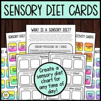 Sensory Diet Chart