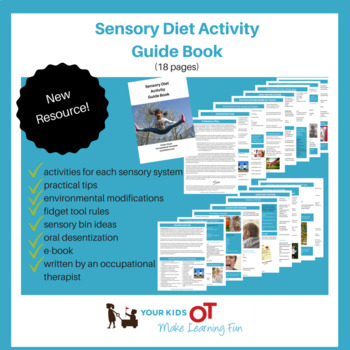 Preview of Sensory Diet Activity Guide Book
