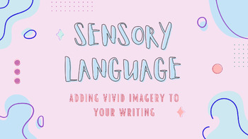 Preview of Sensory Language Presentation