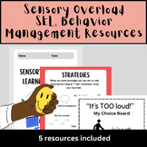 Sensory Overload: SEL, Behavior Management Bundle for Stud