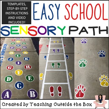 Sensory Path Worksheets Teaching Resources Teachers Pay Teachers