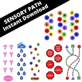 Sensory Path Instant Download, 6 Sensory Pathways Included