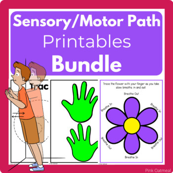 Preview of Sensory Path, Motor Path, Obstacle Course Bundle