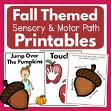 Sensory Path and Motor Path - Fall Themed