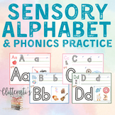 Kindergarten Sensory Phonics Writing Alphabet Practice Pre