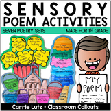 Fun Summer School Activities Sensory Poem Writing | Poetry
