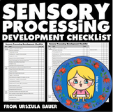 Sensory Processing Development Checklist: assessing studen