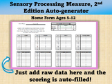 Sensory Processing Measure 2nd Edition (Home Form Ages 5-1