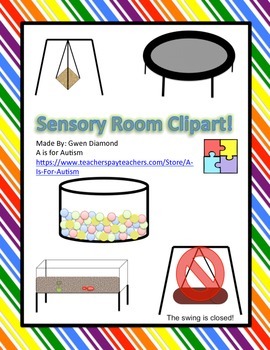 Preview of Sensory Room Clipart Package