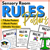 Sensory Room Rules Posters