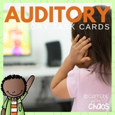 Sensory Task Cards-Auditory Input