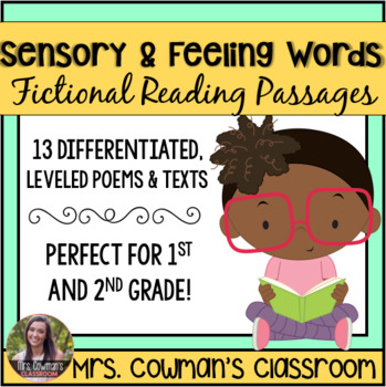Preview of Sensory Words and Feelings - First Grade
