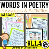 Sensory and Feeling Words and Phrases in Poetry and Stories - 1st Grade RL.1.4