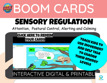 Preview of Movement Breaks! Sensory-Self Regulation Bundle for Attention, Focus and Calming