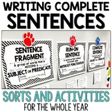 Sentence Activities Bundle