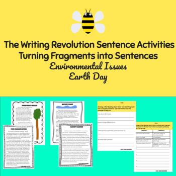 Preview of Turning Fragments into Complete Sentences: Environmental /Earth Day