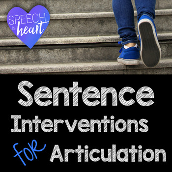 Preview of Sentence Articulation Interventions for Teachers: Tier 2