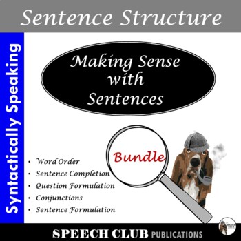 Preview of Sentence Assembly & Sentence Formulation - BUNDLE