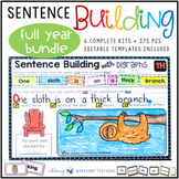 Sentence Building Bundle - Writing Sentences Practice Work