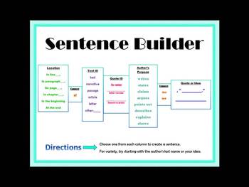 Preview of Sentence Builder: A Tool for Developing Academic Language