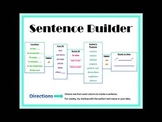 Sentence Builder: A Tool for Developing Academic Language