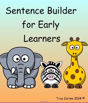 Preview of Sentence Builder for Early Learners