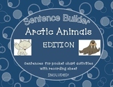 Sentence Builder Center ARCTIC animal edition with recordi