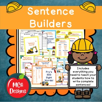 Preview of Sentence Builders