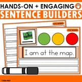 Sentence Builders - CVC Words