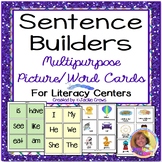 Sentence Builders  Multi-Purpose Picture/Word Cards